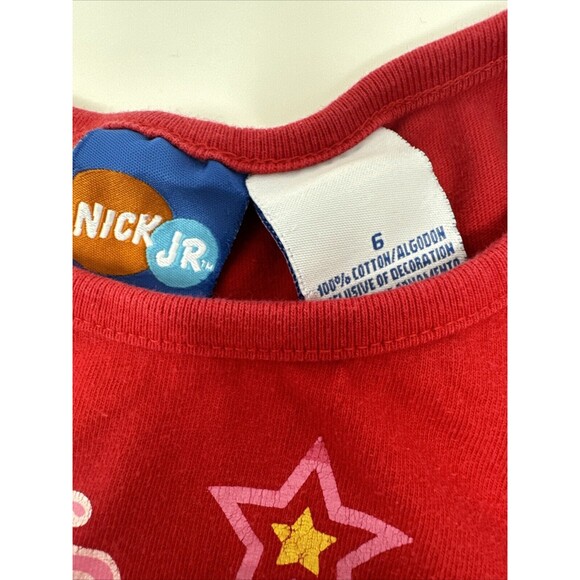 Vintage Dora The Explorer Long Sleeve TShirt Girls Size 6 Nick Jr Cheerleading - Picture 5 of 8